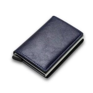Navi Blue Card Holder